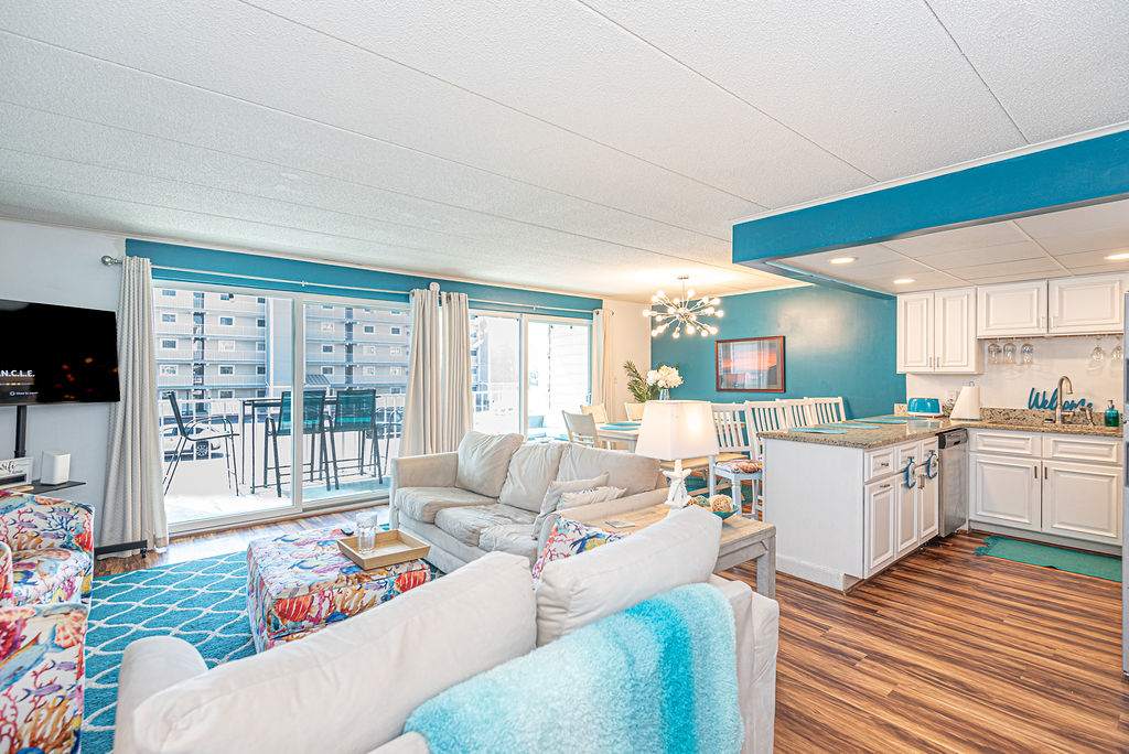 Open living room
